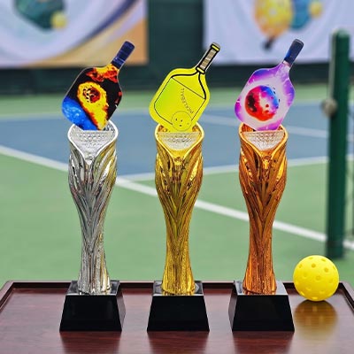 Cúp Thể Thao Pha Lê M13 Cao 28cm